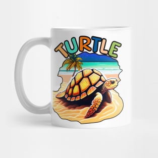 Animal Alphabet - T for Turtle Mug